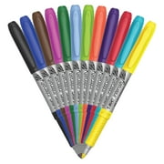 BIC Marking Fine Tip Permanent Marker, Assorted, Dozen