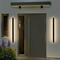thumbnail image 6 of 39inch Outdoor Wall Lights, Modern Long LED Wall Sconce, Waterproof Ip65 Garage Lights Wall Mount Frosted White Acrylic Exterior Light Fixture, 6 of 8