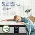 thumbnail image 6 of Kescas Twin Size Mattress, 10 Inch Memory Foam Hybrid Twin Bed mattresses in a Box, Medium Firm, Heavier Coils Edge Support, Motion Isolation, 6 of 8