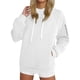thumbnail image 3 of Chaqueta deportiva,Sudadera informal de manga larga para mujer, cuello redondo, color liso, mezcla de poliéster, bolsillo delantero, corte holgado para uso diario, sopatenor, 3 of 9