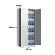 thumbnail image 2 of Ilios Innova Gabinete Archivero Metálico de 5 Niveles con Seguridad Reforzada, Estructura Sólida y Puertas de Hierro, 2 of 9