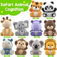 thumbnail image 2 of Juguete de aprendizaje KMUYSL Safari Animals de 1 a 3 años con 20 unidades, 2 of 7