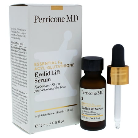 Essential FX Acyl-Glutathione Eyelid Lift Serum by Perricone MD for Unisex - 0.5 oz (Best Product For Droopy Eyelids)