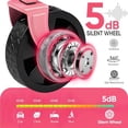 thumbnail image 5 of Wagon Cart with Wheels with 220LBS Capacity,Heavy Duty Wagon Carts Foldable,Lightweight Utility Portable Cart for Grocery, Shopping, Garden, Camping. Pink, 5 of 7