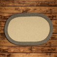 thumbnail image 1 of Colonial Mills Rug HN41R048X072 4 x 6 ft. Hudson Oval Braided Rug  Beige, 1 of 1