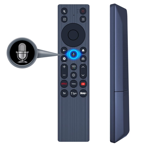 Replacement Remote Control for RC923A FMB1 TCL Smart LED TV 55QM6K 75QM6K 65QM6K 65QM7K 55QM7K 75QM7K 98QM6K 85QM6K 85QM7K 98QM7K Models(Not Voice)