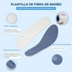 thumbnail image 3 of JABASIC Hombres Diabéticos Zapatos para caminar Edema Zapatos para los pies hinchados Arco de soporte ortopédico Zapatillas de deporte (US10/MX28.5,LT.GRIS), 3 of 8