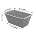 thumbnail image 2 of Cheap!Moldes para bloques de hielo extra grandes,moldes de hielo de silicona para bañera de hielo,bandejas de hielo reutilizables para congelador,moldes de hielo gigantes para baños, 2 of 2