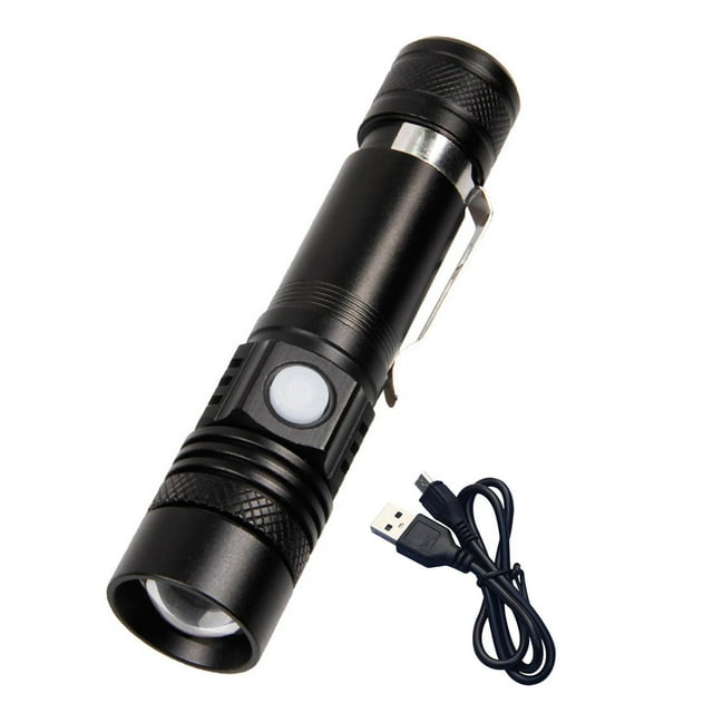 Linterna LED Antorcha LED para acampar Antorcha LED compacta y liviana Antorcha con clip para mochileros Trabajo de emergencia Senderismo
