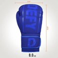 thumbnail image 3 of DEFY Boxing Gloves for Men & Women Training MMA Muay Thai Gloves for Punching Heavy Bags, Full blue, 10 oz, 3 of 5