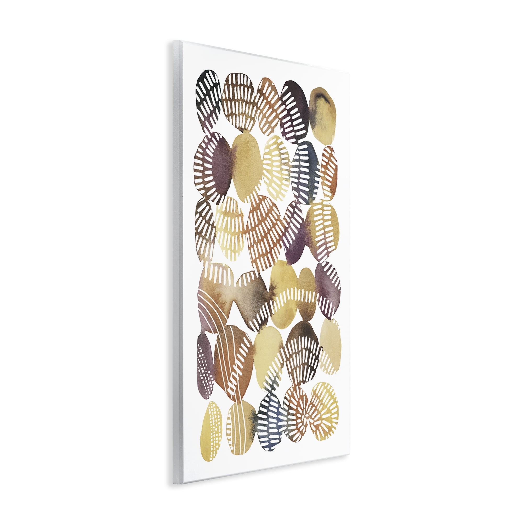 Stupell Industries Southwestern Patterned Pebbles Abstract Painting Unframed Art Print Wall Art, 10 x 15