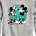 thumbnail image 3 of Disney - Mickey And Minnie Mouse - Toddler & Youth Crewneck Fleece Sweatshirt, 3 of 5