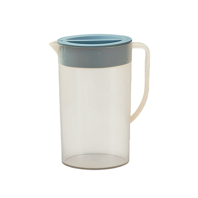 Vwrxbz Bouilloire d'Eau Glacée pour Réfrigérateur Bouilloire d'Eau Froide Bouilloire d'Eau Froide de Grande Capacité Exquise Bouteille Résistante à la Chaleur pour la Maison