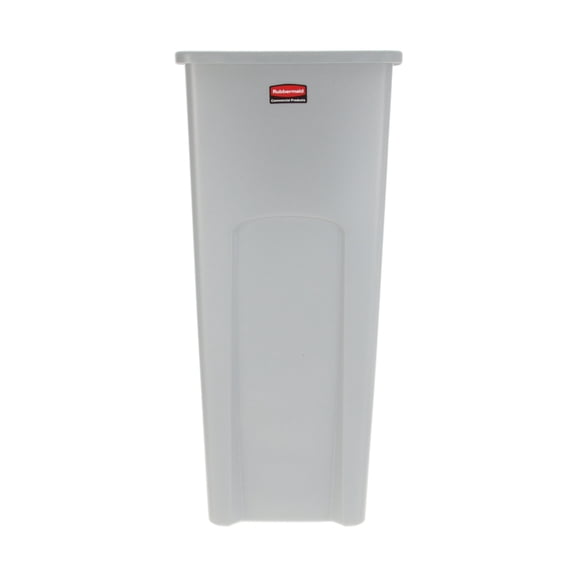 Rubbermaid Commercial Untouchable Square Container 23gal Gray 356988GY