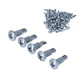 thumbnail image 4 of Tornillo Autoperforante 50 Piezas Juego de Tornillos Autoperforantes de Cabeza Redonda Tornillos de Madera Galvanizados de Acero Al Carbono Taladro de Arandela de ANGGREK Otros, 4 of 8