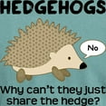 thumbnail image 3 of CafePress - Hedgehog Pun - Mens Comfort Colors Shirt, 3 of 5