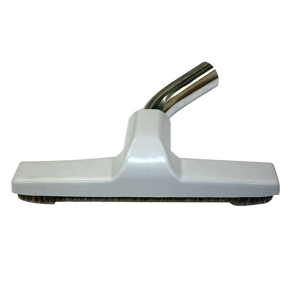 ALL PARTS ETC. 1.25" Hardwood Floor Attachment for Central Vacuum Accessories - Wood, Tile Brush, Light Gray, for Shop Vac, Bissell, Eureka & Other Central Vacs (10")