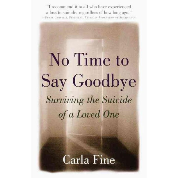 Pas le Temps de Dire au Revoir, Livre de Poche Carla Fine