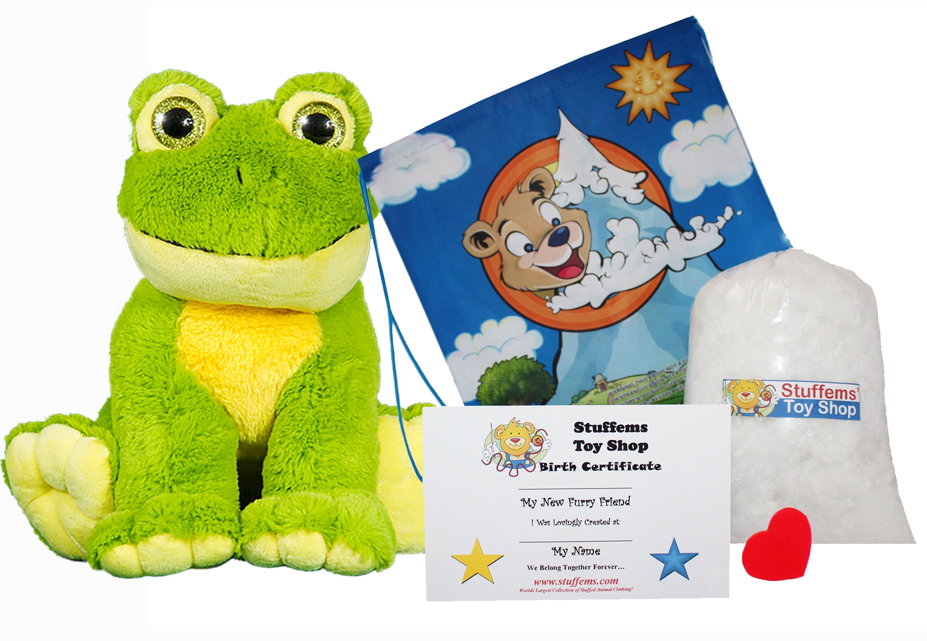 Frog Plush Shining Stars Russ Berrie With Tag 34435 for sale online