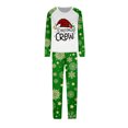 thumbnail image 5 of Onlypjs Family Matching Christmas Pajamas Sets – Holiday PJs for Women, Men – Festive Green Snowflake & Holiday Print Sleepwear, 5 of 5