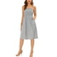 thumbnail image 1 of Vestido floral de tirantes de verano de INSPIRE CHIC para mujer XS azul grisáceo, 1 of 5