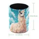 thumbnail image 4 of Portalápices cilíndrico elegante y funcional, el organizador de escritorio perfecto para artistas y entusiastas del maquillaje, linda alpaca, 4 of 5