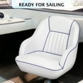 thumbnail image 2 of Zzistar Bucket White Ergonomic Design Boat Seat, 2 of 8