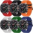 thumbnail image 1 of Pack de 6 correas de reloj compatibles con Samsung Galaxy Watch Ultra de 47 mm, 1 of 7