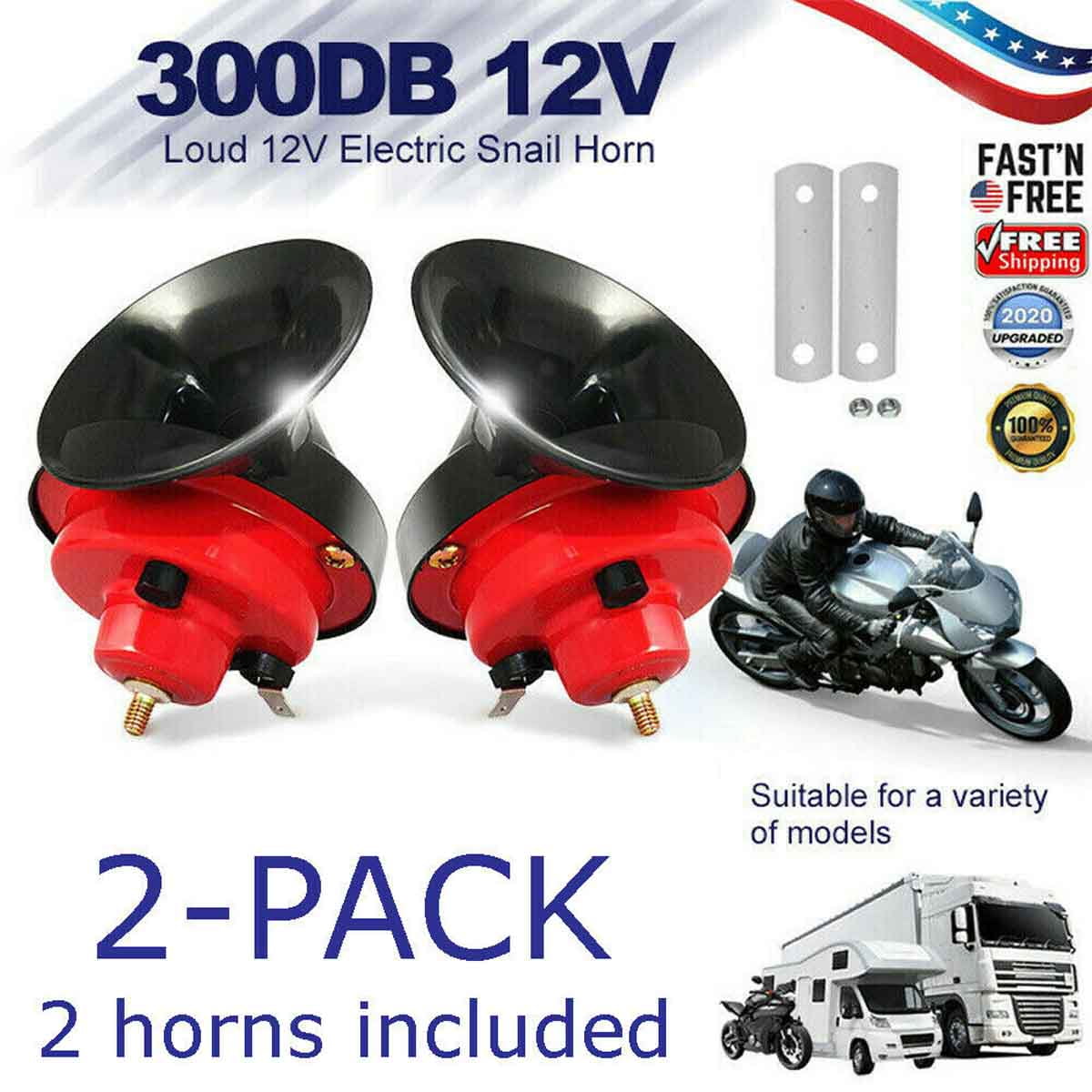 300 DB super train horn for truck A pair of speakers air car truck and 300db Train Horn Trucks,Loud Air Electric Snail Single Horn,Waterproof Motorcycle Horn,12v Double Raging Sound Carr 