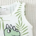 thumbnail image 6 of Utlike Boys Outfits Sets Baby Dinosaur Print Tank & Shorts Set Summer Casual Athletic Wear Set Boys Clothing Sets Size 9 Months-12 Months, 6 of 6