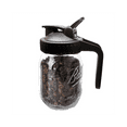 thumbnail image 3 of Jar Lids Wide Mouth,Flip Cap Lid with Handle with Leak-Proof Seal and Easy Pour Spout,Reusable Canni Black plastic, 3 of 5