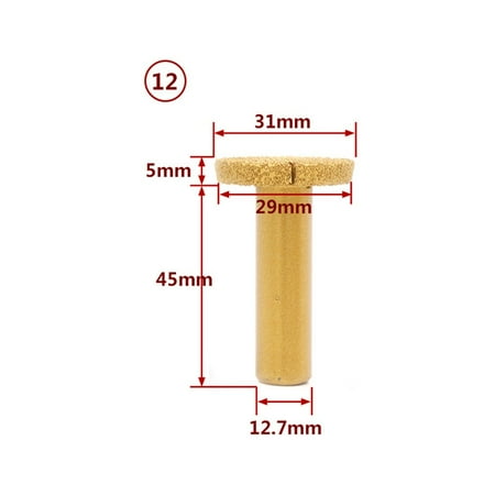 

Fule 1/2 inch Shank Vacuum Brazed Diamond Router Bits for Granite Router Cutter Tools