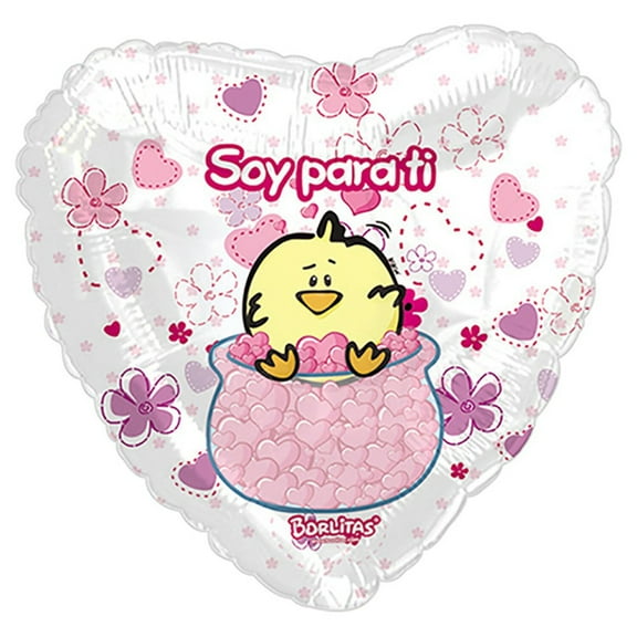 17 inch Kikin Para Ti Foil Mylar Balloon - Party Supplies Decorations