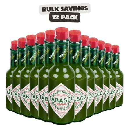 TABASCO® 5 fl. oz. Green Pepper Hot Sauce - 12/Case