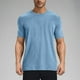 thumbnail image 1 of Tops para hombre, blusas y camisas de cuello redondo y manga corta para hombre, jersey deportivo informal elástico de color liso para hombre, blusas de poliéster de manga corta con cuello redondo para, 1 of 9