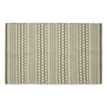 thumbnail image 1 of Design Imports CAMZ12588 2 x 3 ft. Hand-Loomed Rug, Artichoke Green Dobby Stripe, 1 of 2