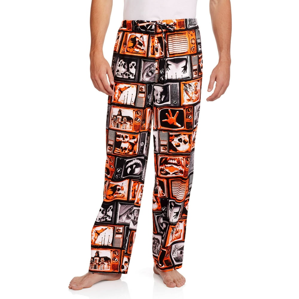 HALLOWEEN Ub Halloween Men Sleep Pant Scary Tv
