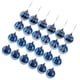 thumbnail image 1 of 24 Piezas Para Navidad 6cm Feliz Christmas Hermosas Accesorio Decorativo Perfecto De Fotografía Azul real, 1 of 9