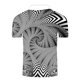 thumbnail image 3 of Blusa de manga corta con estampado de cuello vuelto para hombre Pompotops oipoqjl43037, 3 of 3