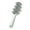 Green, variant on Children Hair Detangling Comb High Low Massage Needle Design for Gentle Scalp Stimulation Hollow Bristles Hair Comb