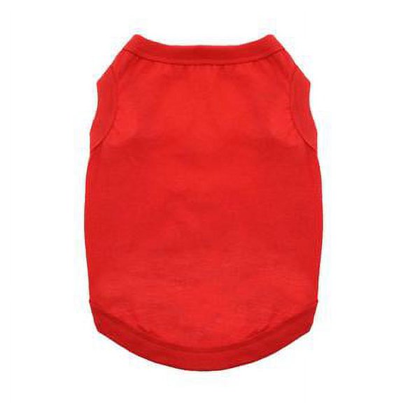 Cotton Dog Tank by Doggie Design - Flame Scarlet Red Small