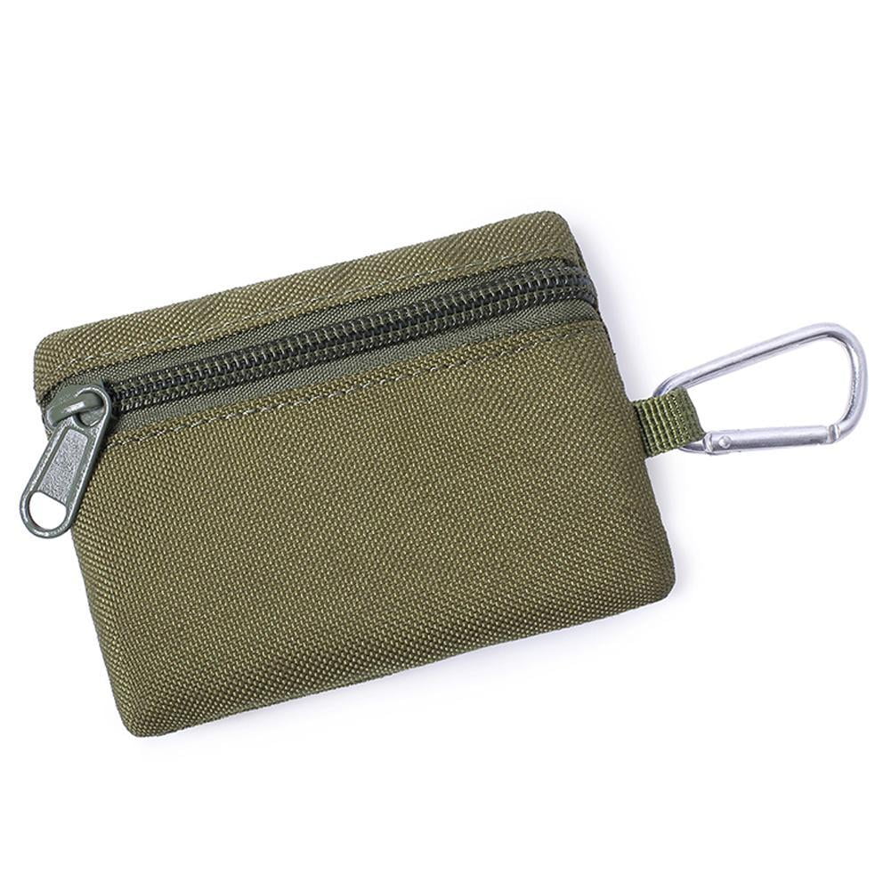 Simple Camping Mountain Climbing Fishing Key Bag Can Compact Coin Purse Buckle Storage Be Y8J2