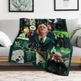 thumbnail image 5 of Draco Movie Actor Malfoy Blanket Super Soft Warm Flannel Blanket for Bedroom Living Room Sofa Four Seasons Perfect for Napping Home Decor Bedding Artwork 30""x40"", Style, 5 of 5
