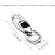 thumbnail image 3 of 6 llaveros resistentes para coche, para hombre y mujer, color negro., 3 of 8