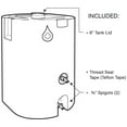 thumbnail image 6 of WaterPrepared 160 Gal Stackable Design Utility Water Tank with Cap (2 Pack), 6 of 8
