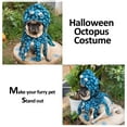 thumbnail image 3 of Small Dog Halloween Octopus Costumes, Pet Halloween Party Cosplay Dress, Funny Octopus Hat for Cat Puppy Small Dogs M, 3 of 6
