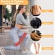 thumbnail image 4 of Bandas de tela para ejercicios de resistencia, bandas antideslizantes para piernas, glúteos y glúteos, bandas de entrenamiento de 5 niveles para fuerza y fisioterapia, con bolsa de transporte y, 4 of 6