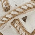 thumbnail image 2 of Natural Wooden Rope Decorative Orb, 2 of 3