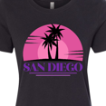 thumbnail image 4 of Inktastic San Diego California Beach Souvenir Women's T-Shirt, 4 of 5