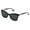 Black, variant on Polarized Oversized Women Premium Cateye Sunglasses - Acetate Frame - Designer Temple